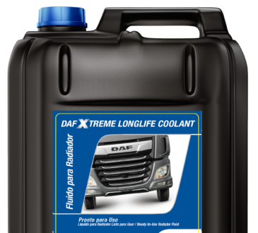 PACCAR Parts lança Fluido de Arrefecimento DAF Xtreme Longlife Coolant