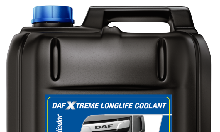 PACCAR Parts lança Fluido de Arrefecimento DAF Xtreme Longlife Coolant