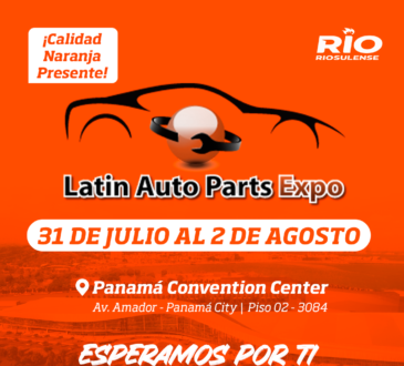 RIO participará da "Latin Tyre & Auto Parts Expo", no Panamá, para ampliar as exportações