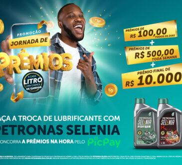 Promoção PETRONAS Selenia sorteará prêmios de até R$ 10 mil