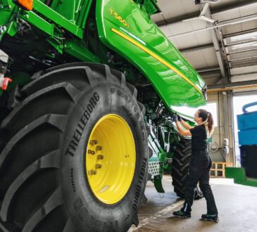 Trelleborg Tires e John Deere, dois líderes na agricultura, firmam acordo para distribuir pneus Trelleborg