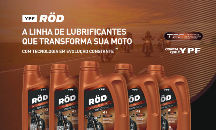 YPF Brasil lança linha RÖD e reposiciona segmento de motos