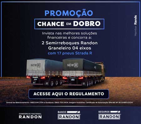 Rands promove sorteio de implementos rodoviários