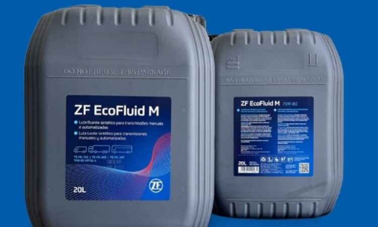 ZF Aftermarket lança óleo EcoFluid M em embalagem de 20 litros