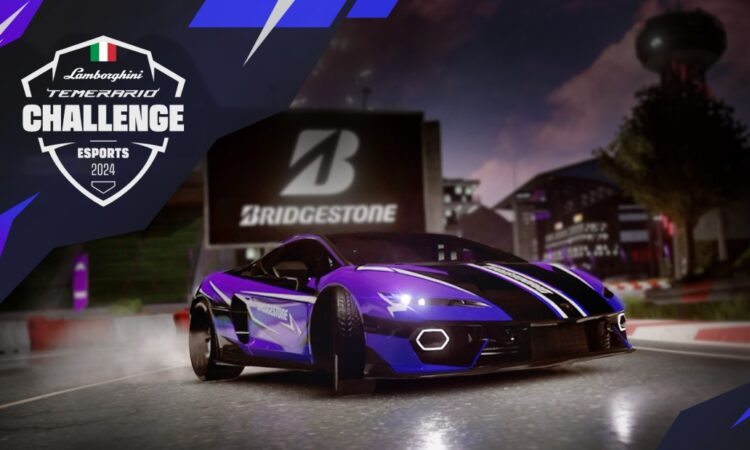 Bridgestone equipa Lamborghini Temerario também no mundo dos games