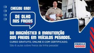 Fras-le conta com EAD gratuito sobre manutenção de freio de veículos pesados