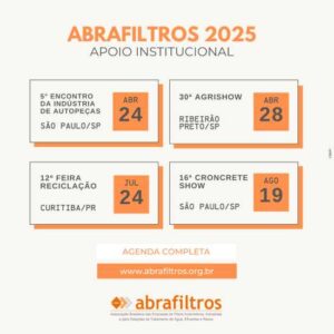 Abrafiltros firma parcerias visando ampliar as oportunidades para o setor de filtração em 2025