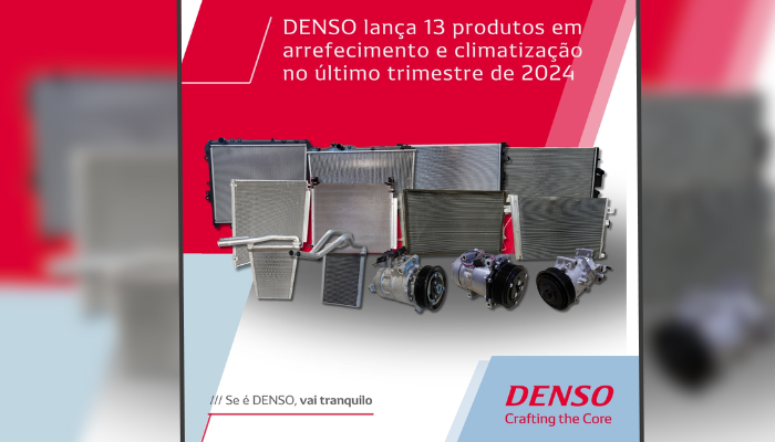 DENSO lança 13 produtos em arrefecimento