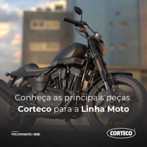 Corteco destaca os 10 principais produtos para motos