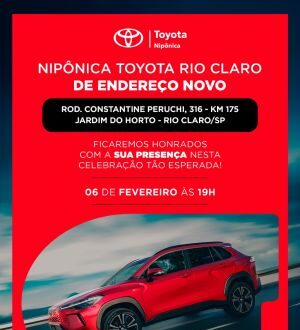 Presidente da Toyota do Brasil inaugura nova concessionária em Rio Claro