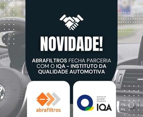 Abrafiltros fecha parceria com o IQA – Instituto da Qualidade Automotiva