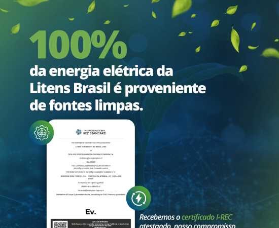 Litens Brasil reforça compromisso com a sustentabilidade e conquista certificação por uso de energia renovável