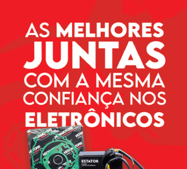 Vedamotors lançará no "XIV Salão Nacional e Internacional das Motopeças" novas juntas e 50 novos itens da linha de eletrônicos