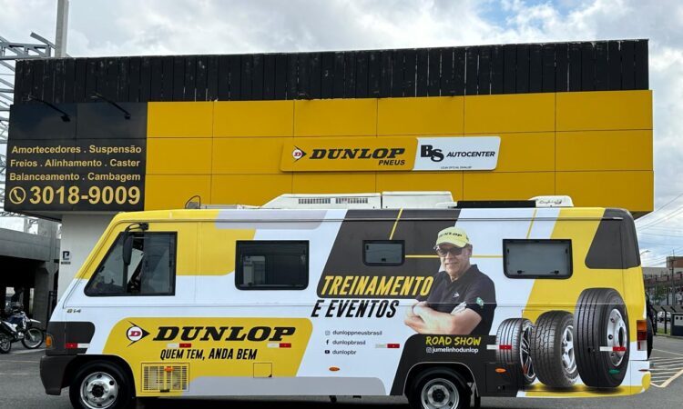 Influenciador roda sul do país e leva Dunlop para todos os cantos