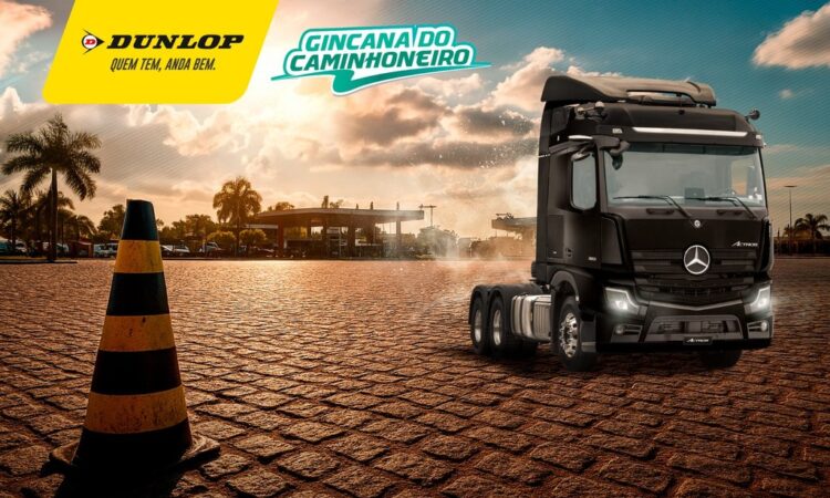 Dunlop marca presença na Gincana do Caminhoneiro 2025