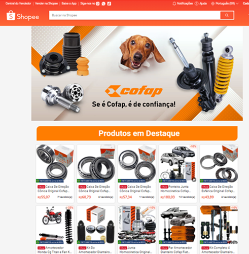 MARELLI COFAP AFTERMARKET AMPLIA SUA PRESENÇA NO COMÉRCIO ELETRÔNICO COM LOJA NA SHOPEE