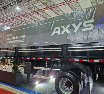 Novo eixo autodirecional da Suspensys é destaque na TranspoSul