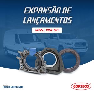 Corteco expande linha de retentores para pick-ups e vans com 23 novos itens