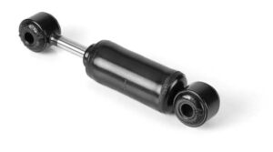 Amortecedor de cabine desgastado gera desconforto ao motorista com oscilação excessiva da cabine do caminhão